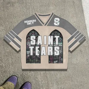 Saints casual mesh jersey