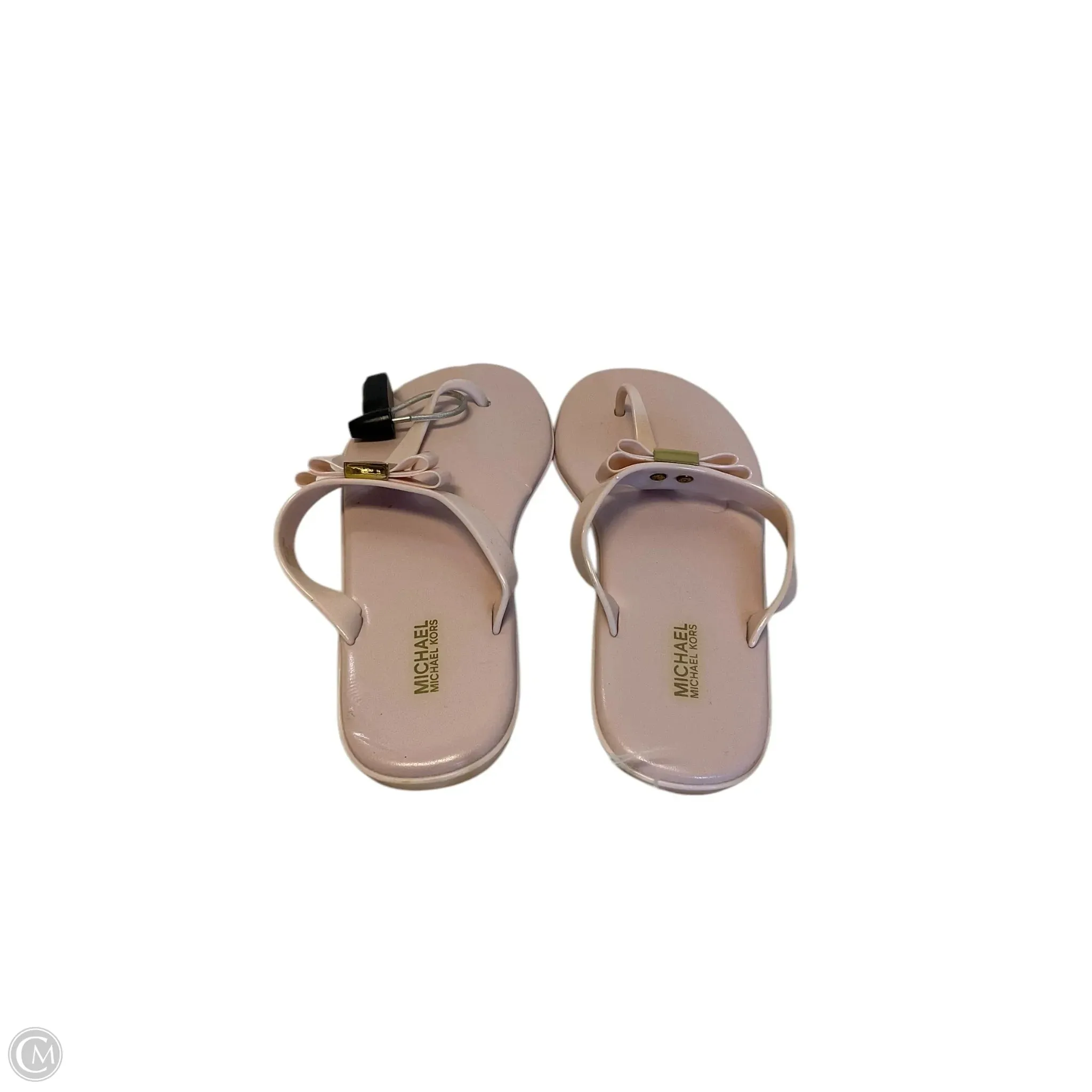 Sandals Flip Flops By Michael By Michael Kors In Pink, Size: 8