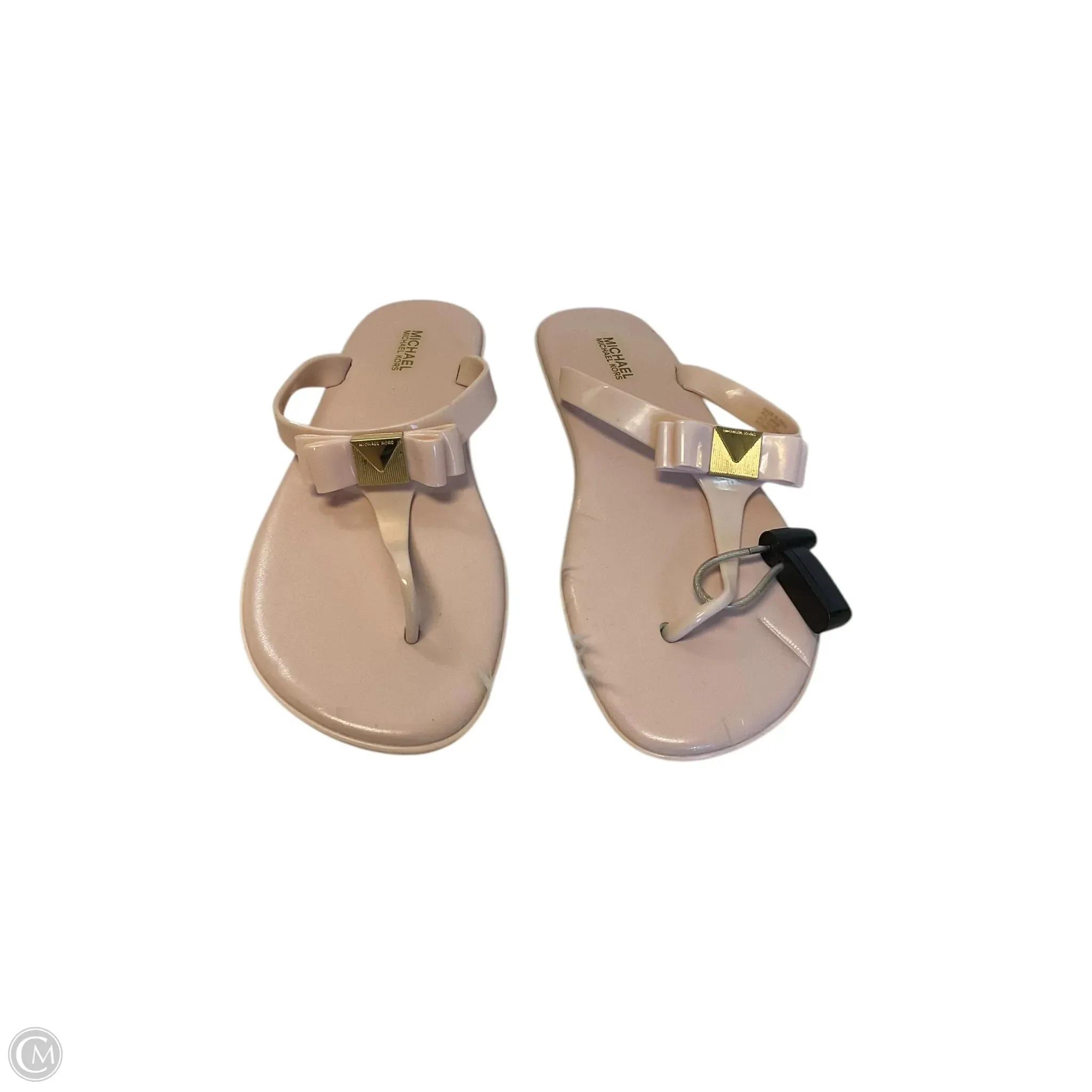 Sandals Flip Flops By Michael By Michael Kors In Pink, Size: 8