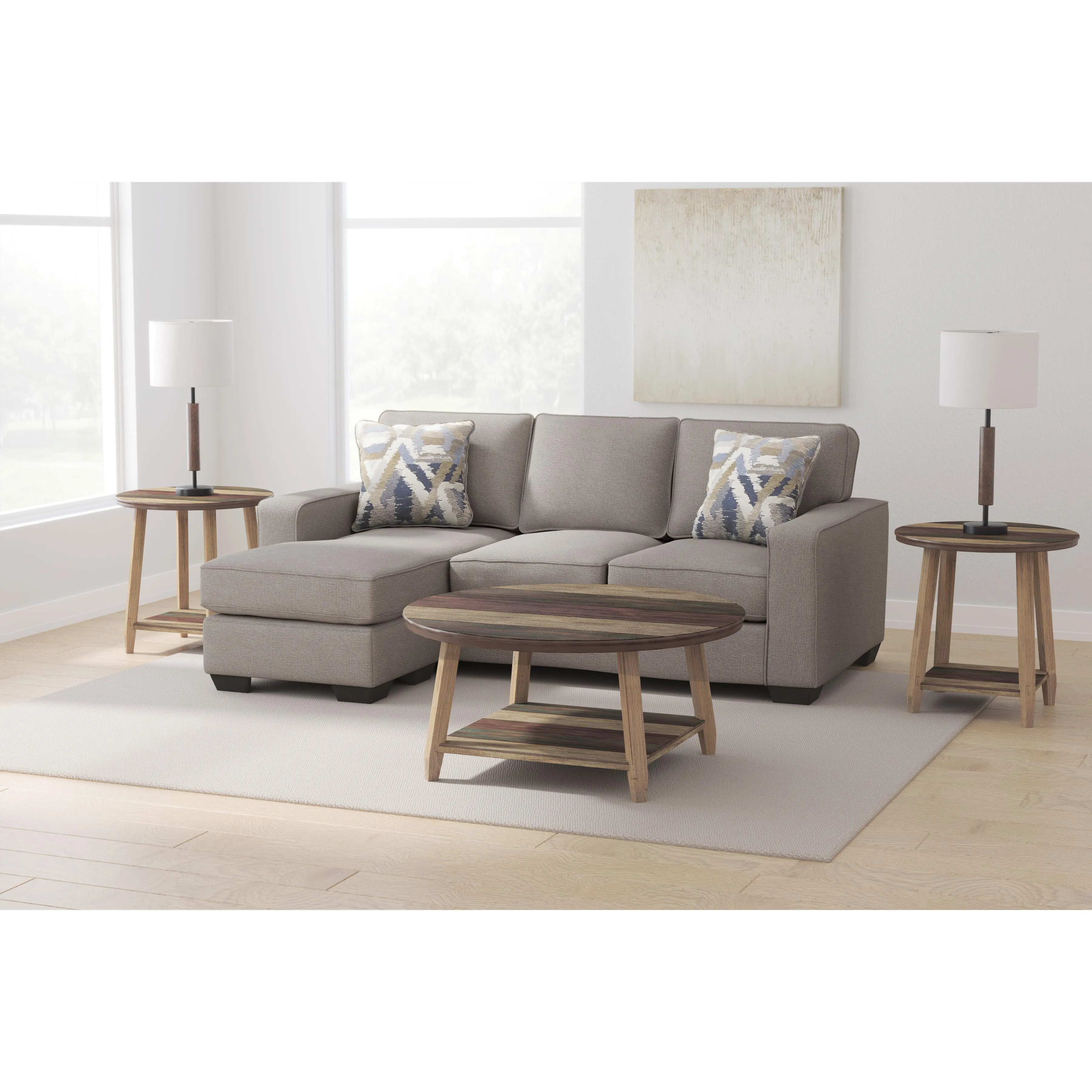 Signature Design by Ashley Greaves Fabric Sectional 5510418