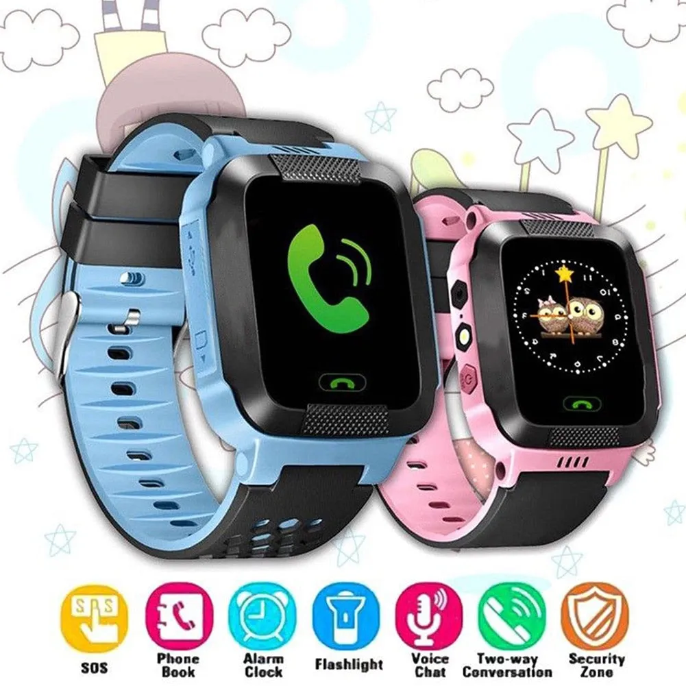 Smalody Kids Anti-lost SOS, GSM and GPS Tracking Watch (Make & Receive Calls, Electric Fence)