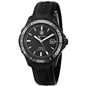 TAG Heuer Men's WAK2180.FT6027 Aquaracer Analog Display Swiss Automatic Black Watch