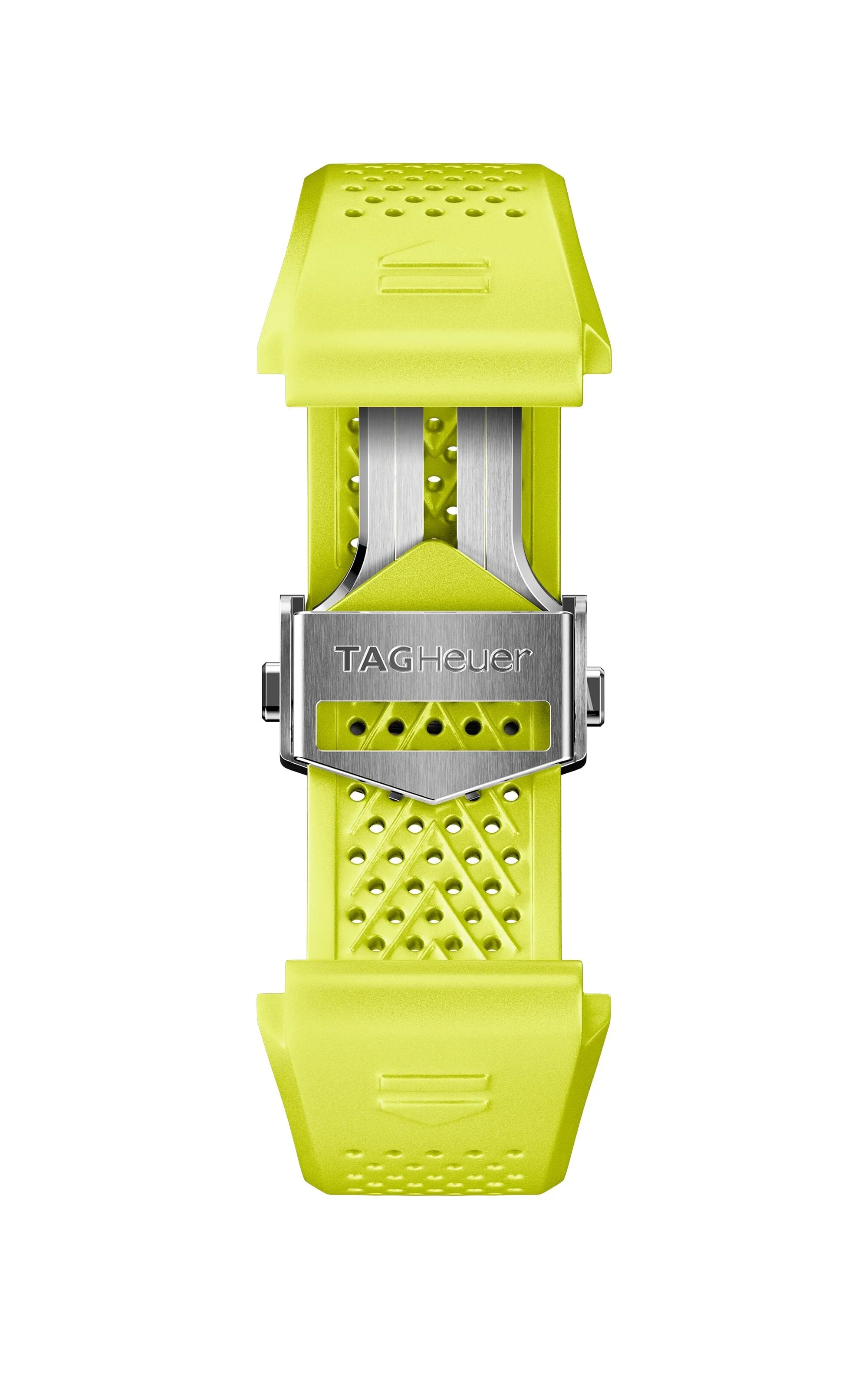 TH Watch Connected Calibre E4 45 Lime Rubber