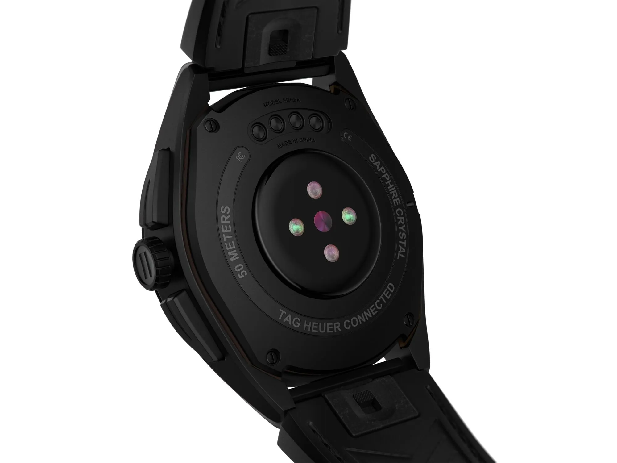 TH Watch Connected Calibre E4 45 Titanium Brown Leather