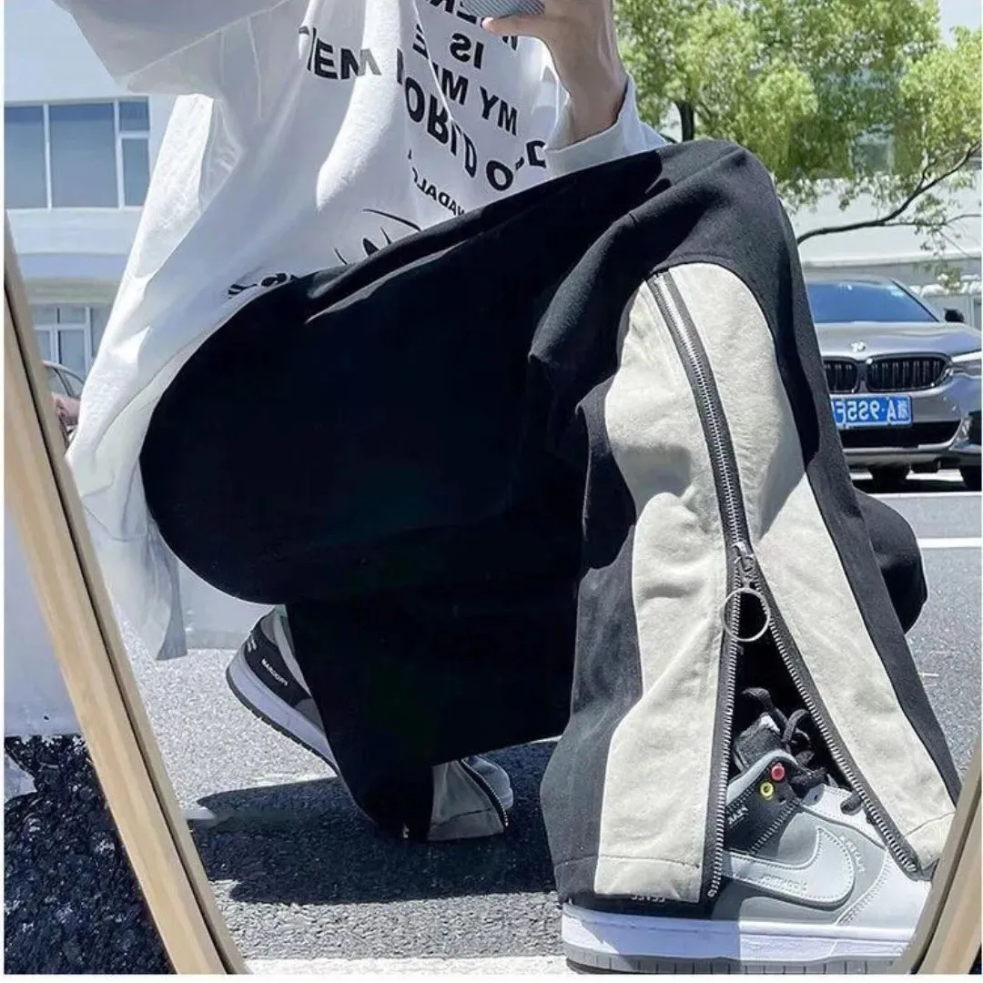 The Dual Combo Zipper Pants