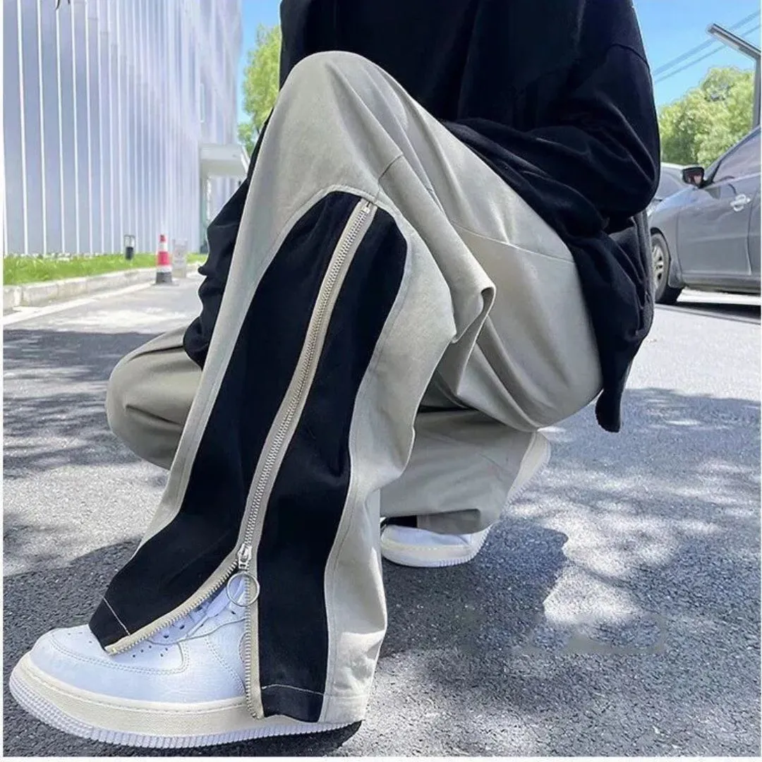 The Dual Combo Zipper Pants
