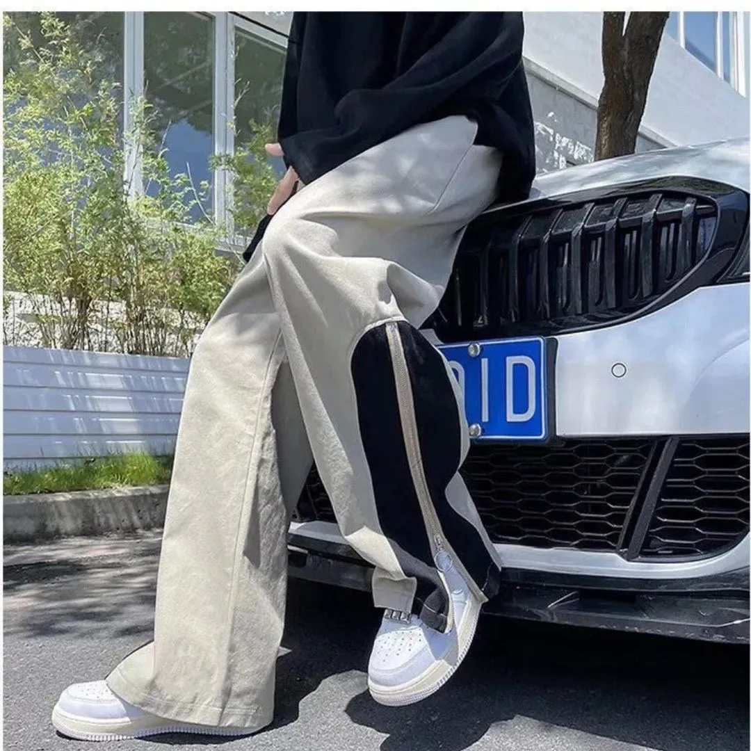 The Dual Combo Zipper Pants