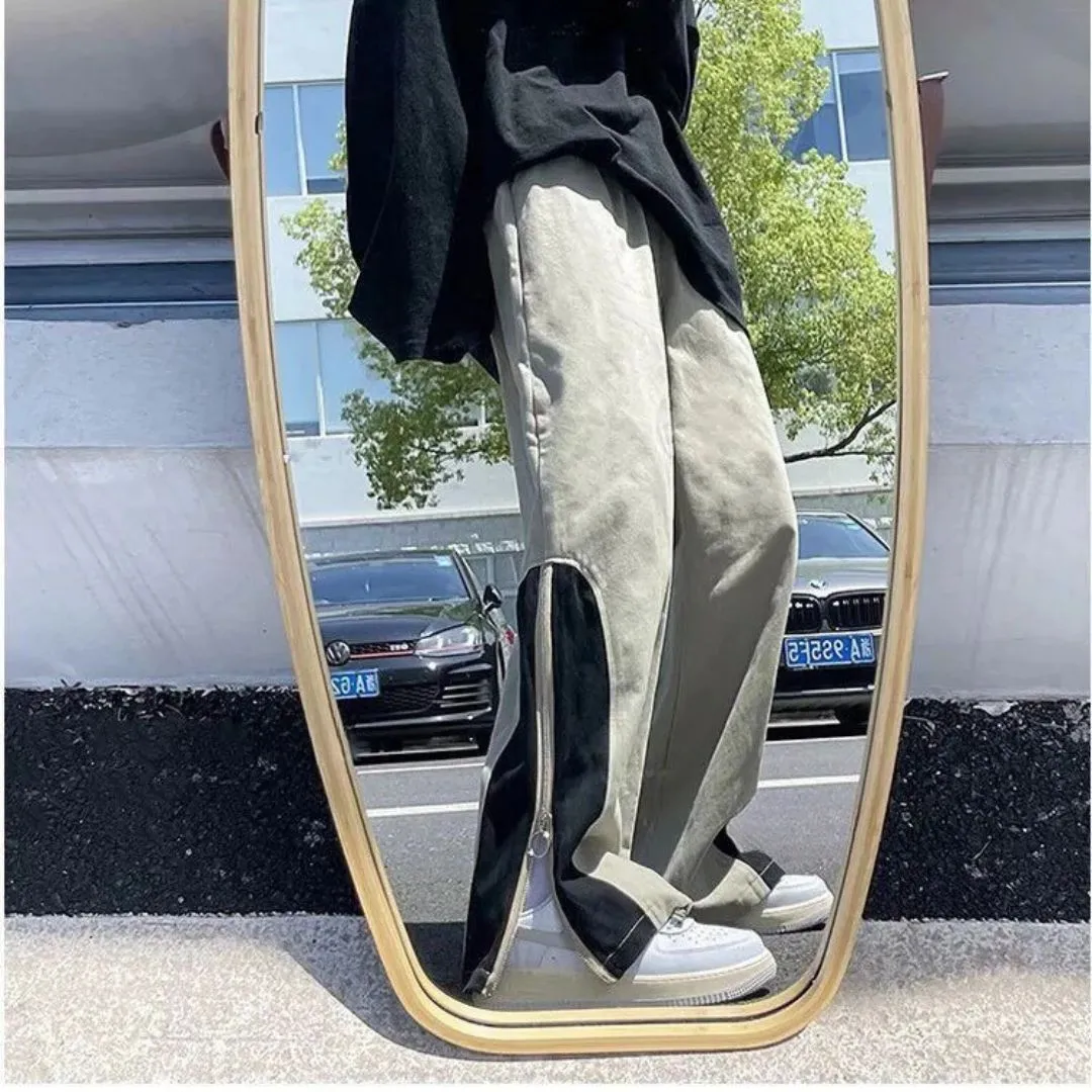 The Dual Combo Zipper Pants