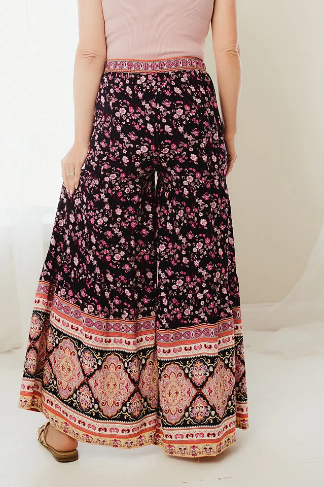 Tiered Flare Pants