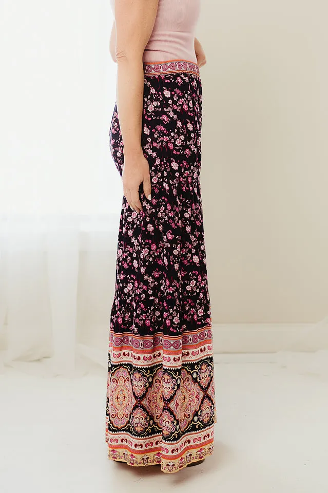 Tiered Flare Pants