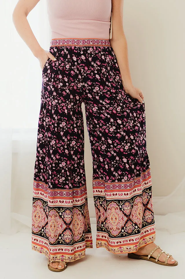 Tiered Flare Pants