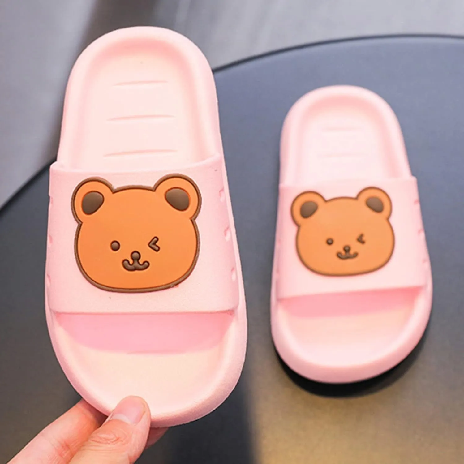 Toddler Cute Cartoon Animal Cloud Slides Kids Quick Drying Beach Shoes for Girls Boys 2025 Summer Trendy Slippers