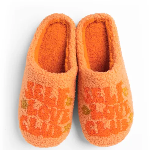 Two Left Feet Lounge Out Loud Super Fuzzy Slipper Slides