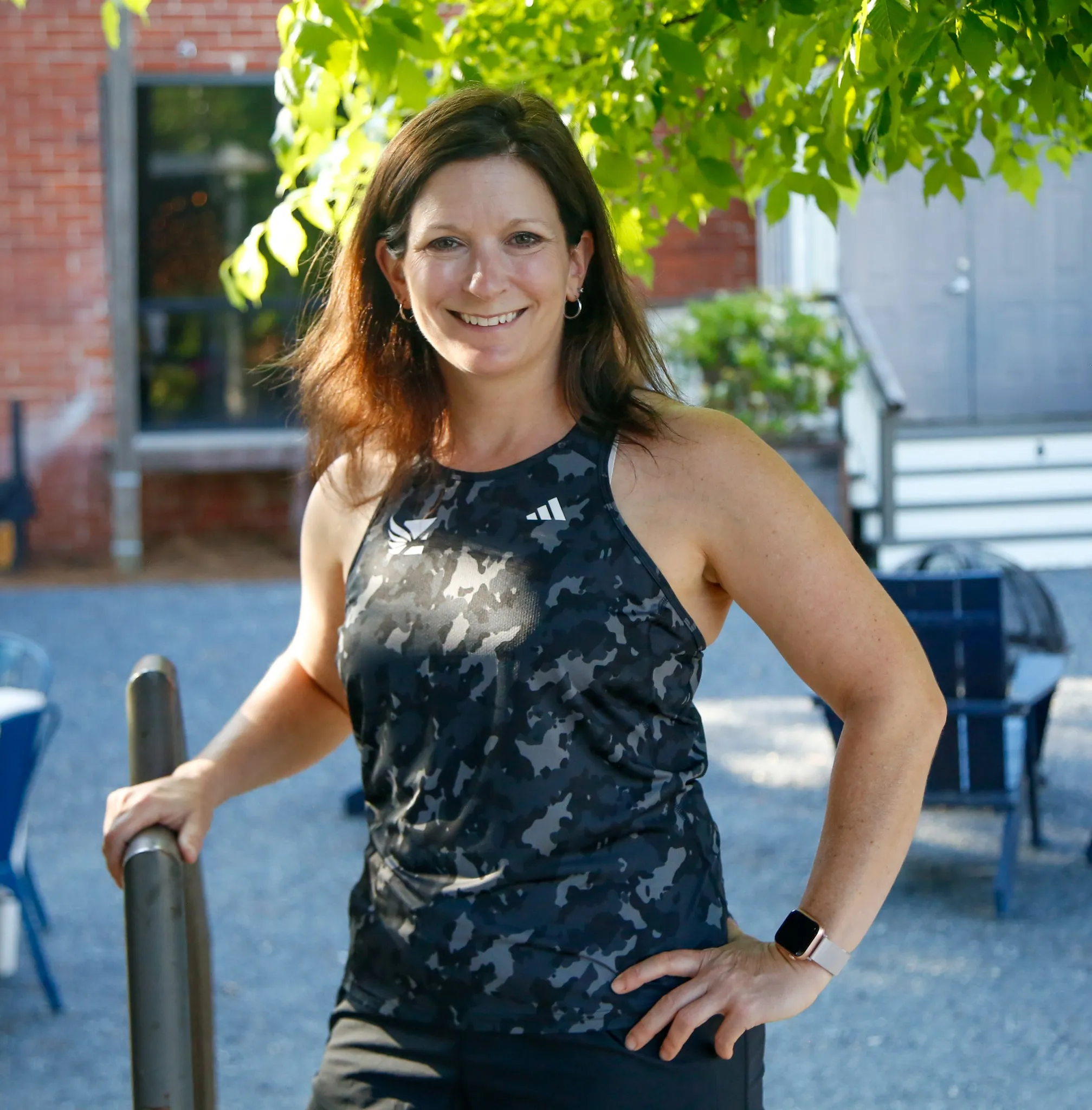Women's Own the Run Tank - Camo