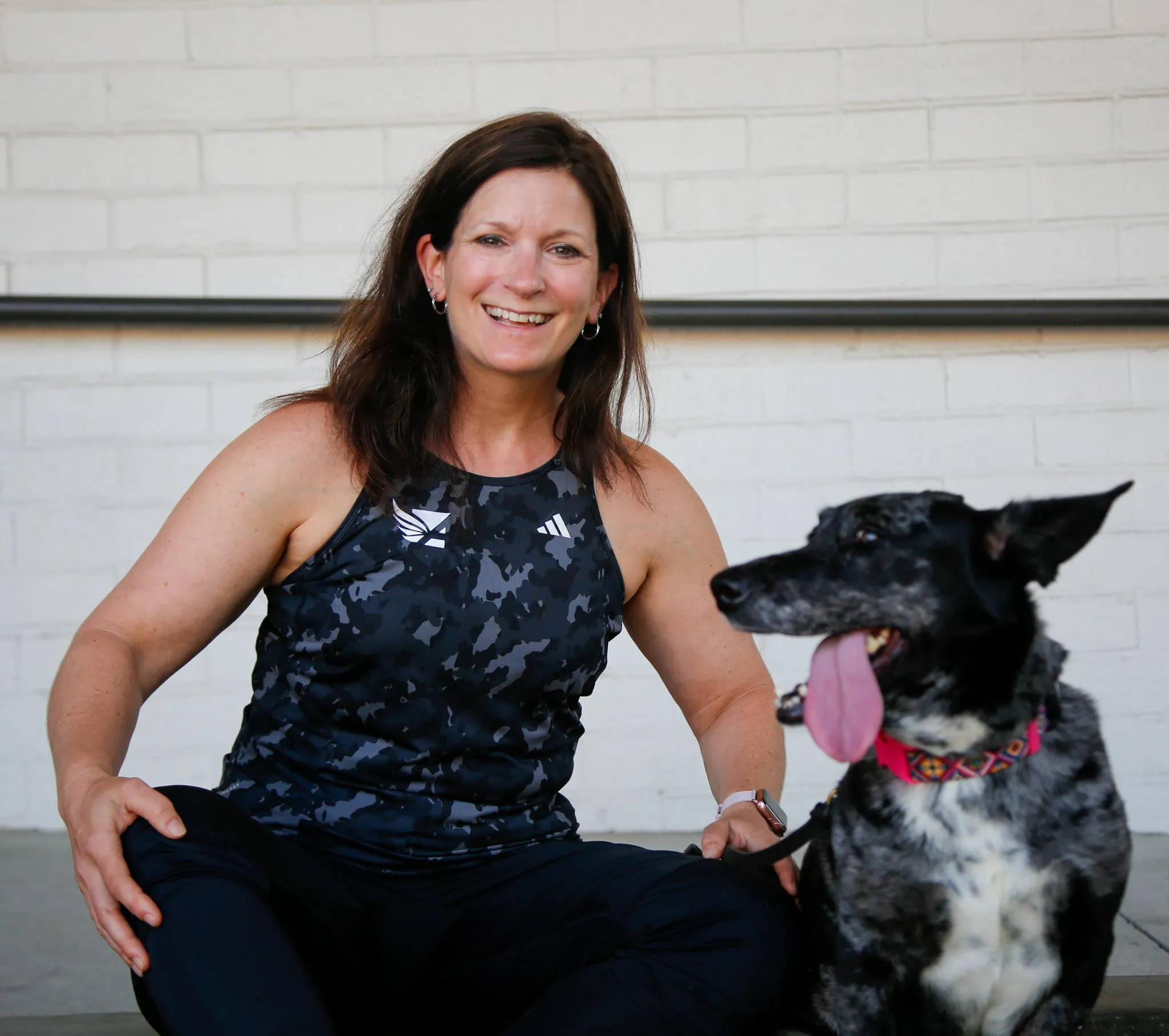 Women's Own the Run Tank - Camo