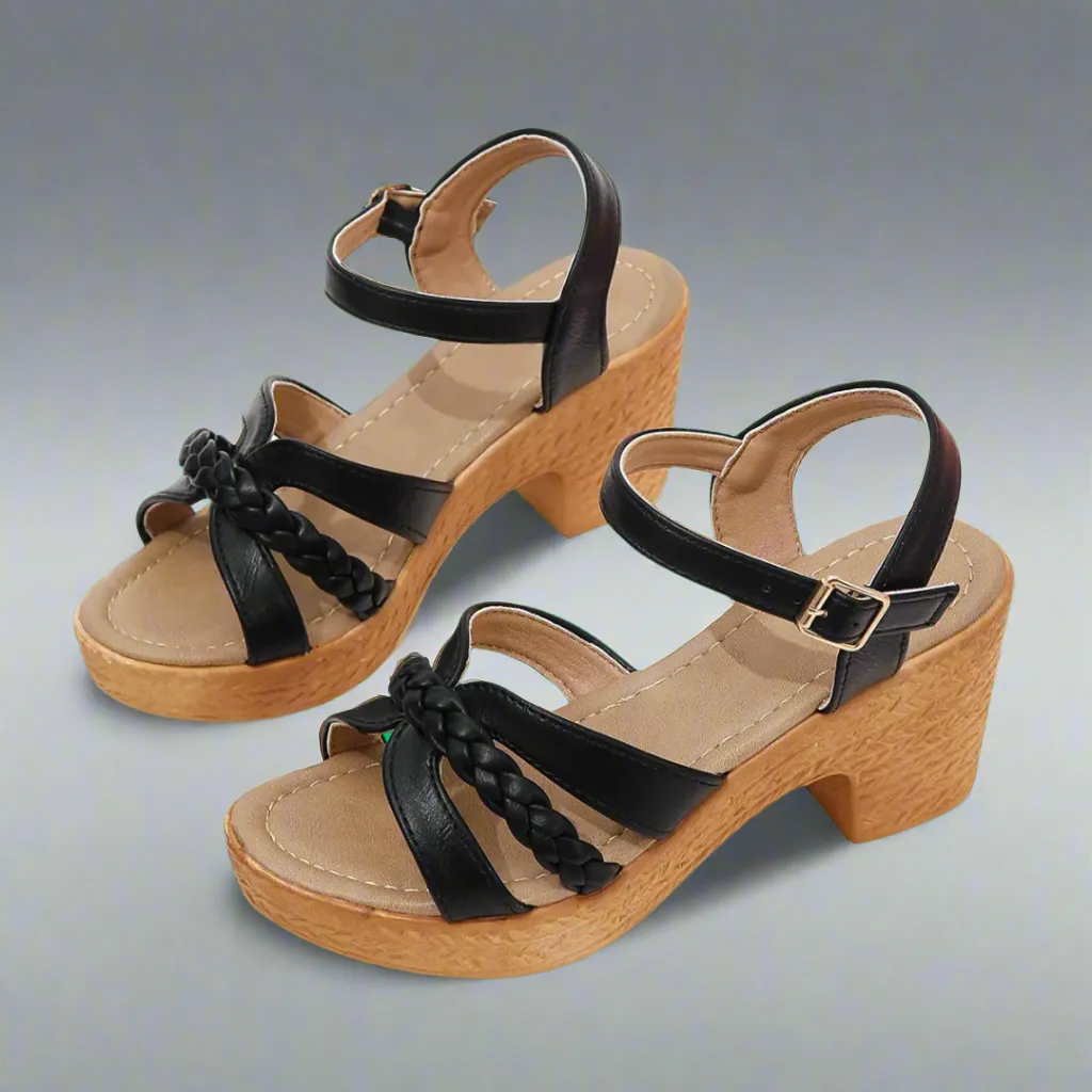 Zephira | Fashionable Gladiator Sandals with High Heels for Summer